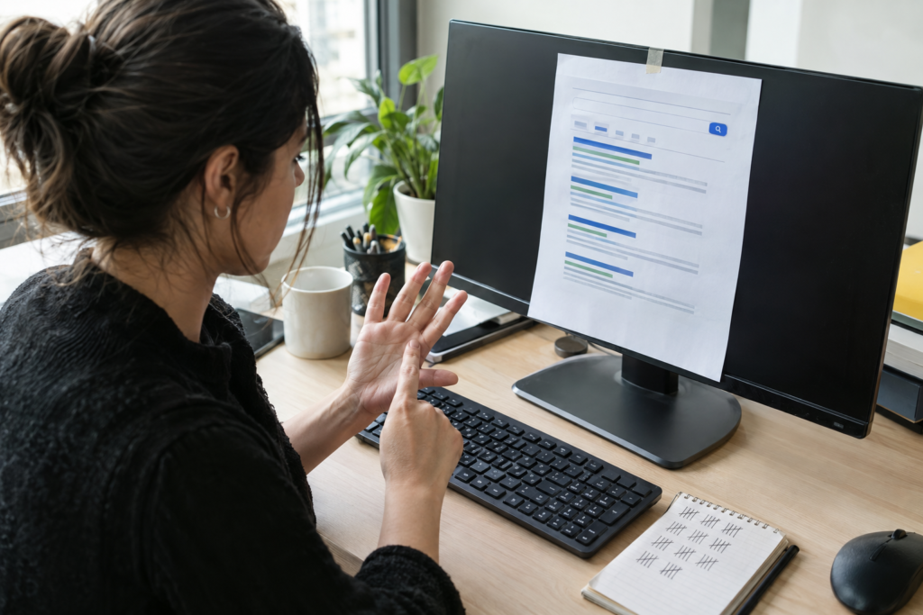 Marketer learning how to write a meta description that gets clicked