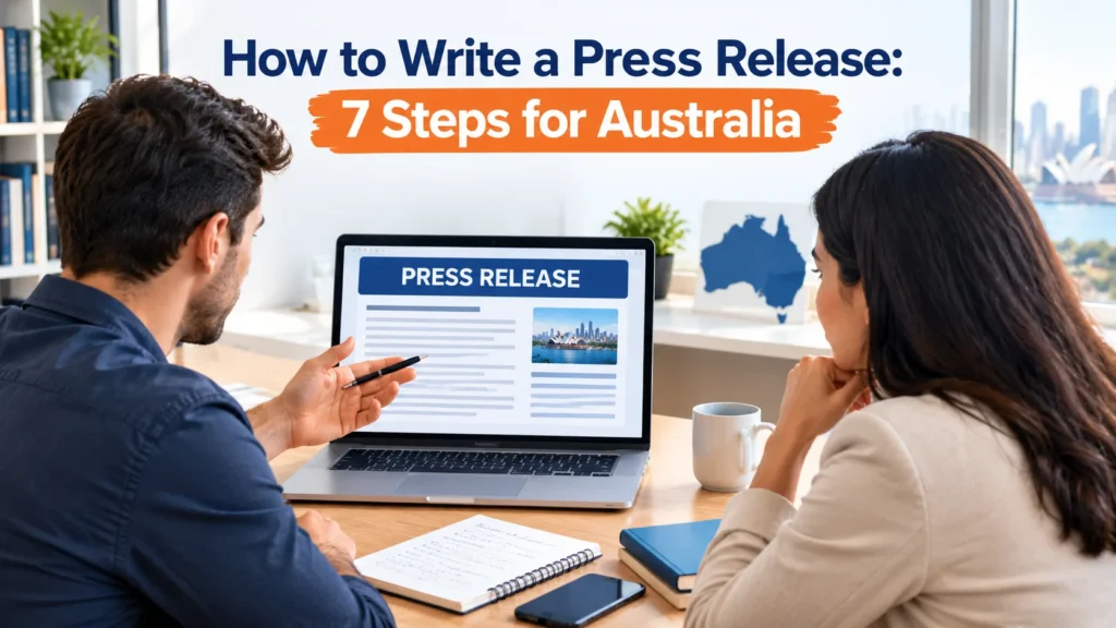 How to write a press release: 7 steps for Australia